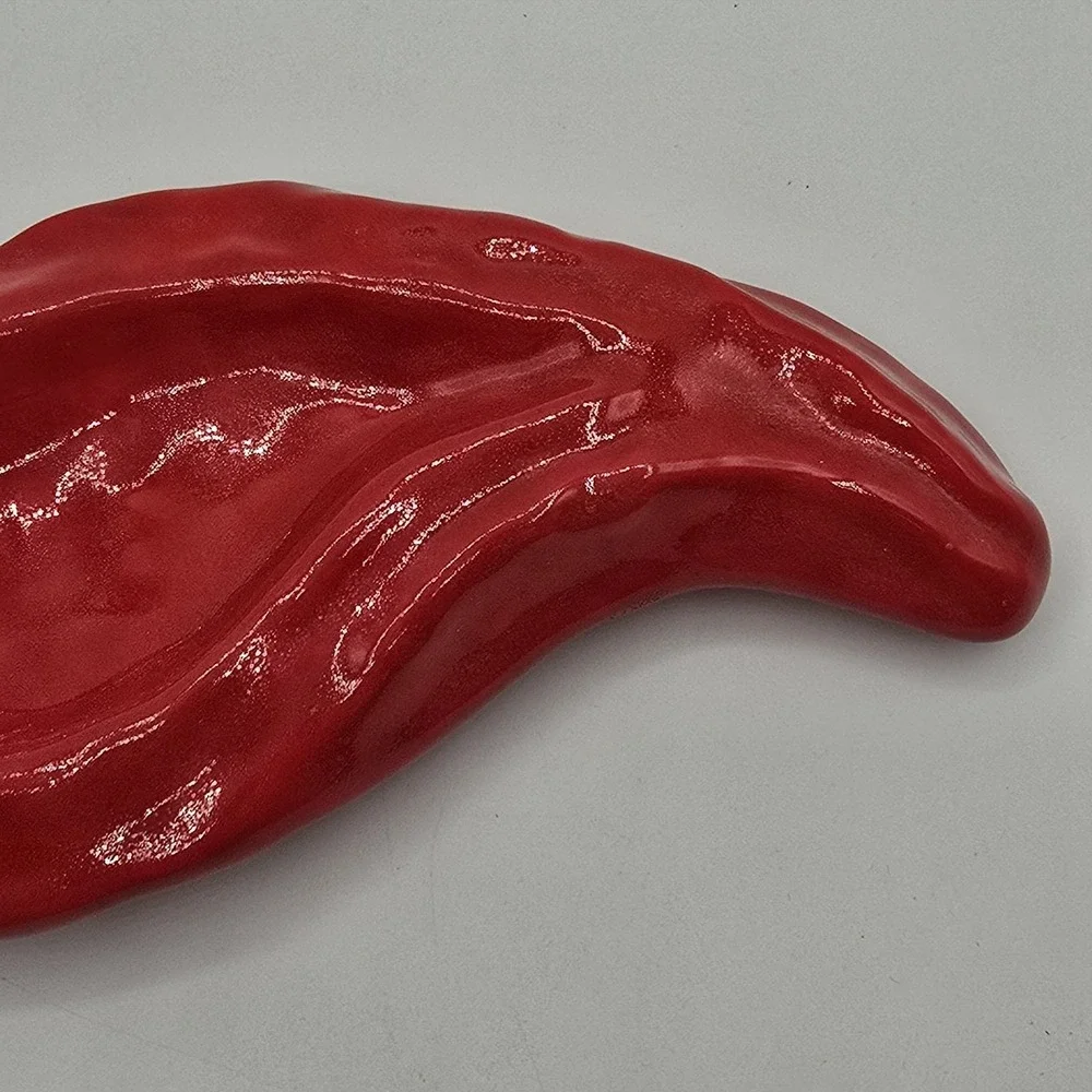 CHILI PEPPER CERAMIC SPOON‎ REST